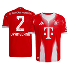 UPAMECANO #2 Bayern Munich Domicile Maillot 2025/26 Rouge Joueur