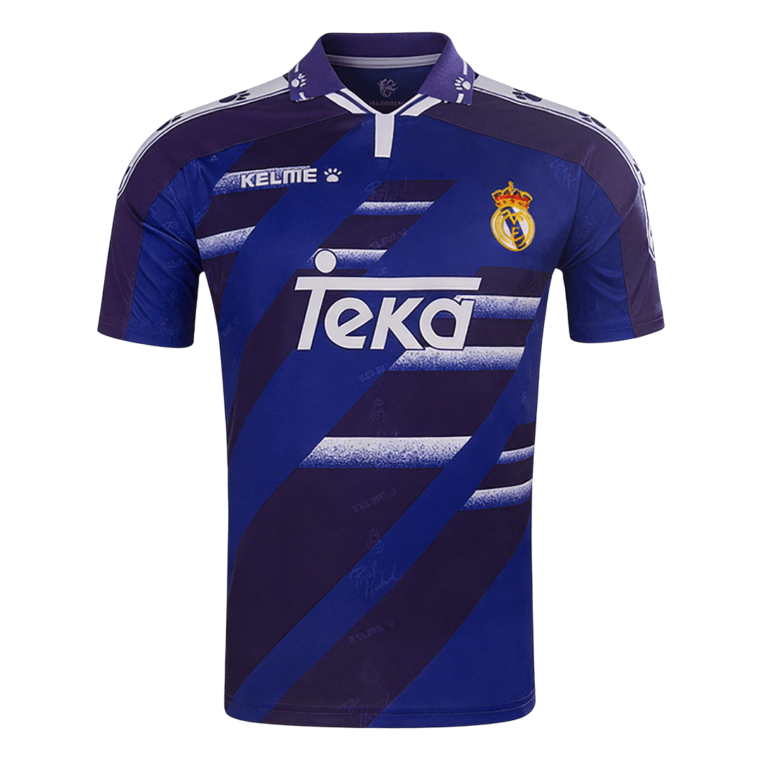 Maillot Extérieur Rétro Real Madrid 1994/96 Violet