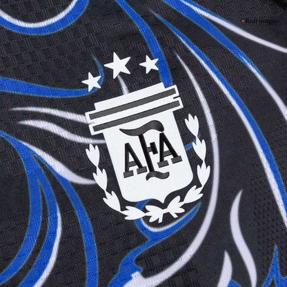DE PAUL #7 Argentine Maillot Extérieur - Coupe du Monde 2026 Noir Joueur