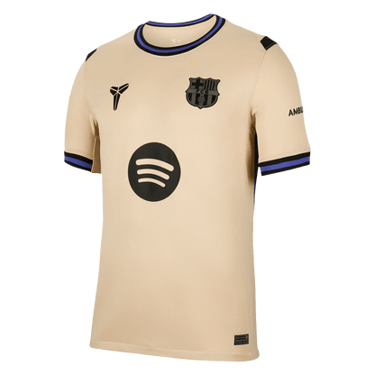 LAMINE YAMAL #10 Maillot Extérieur Barcelone 2025/26 Jaune