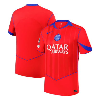 PSG Third Maillot 2025/26 Rouge