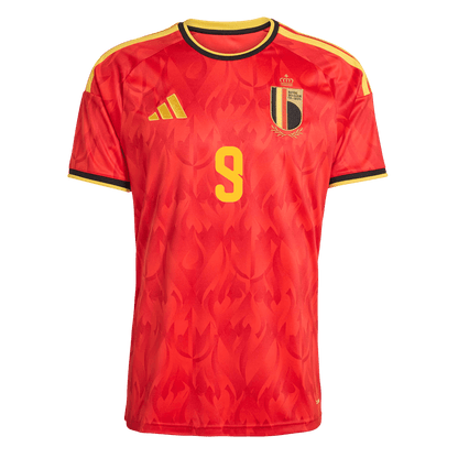 LUKAKU #9 Belgium Home Shirt - World Cup 2026 Red