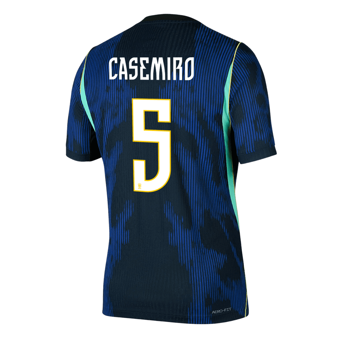 CASEMIRO #5 Brazil Away Shirt - World Cup 2026 Navy Player