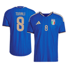 TONALI #8 Italie Domicile Maillot - Coupe du Monde 2026 Bleu Joueur