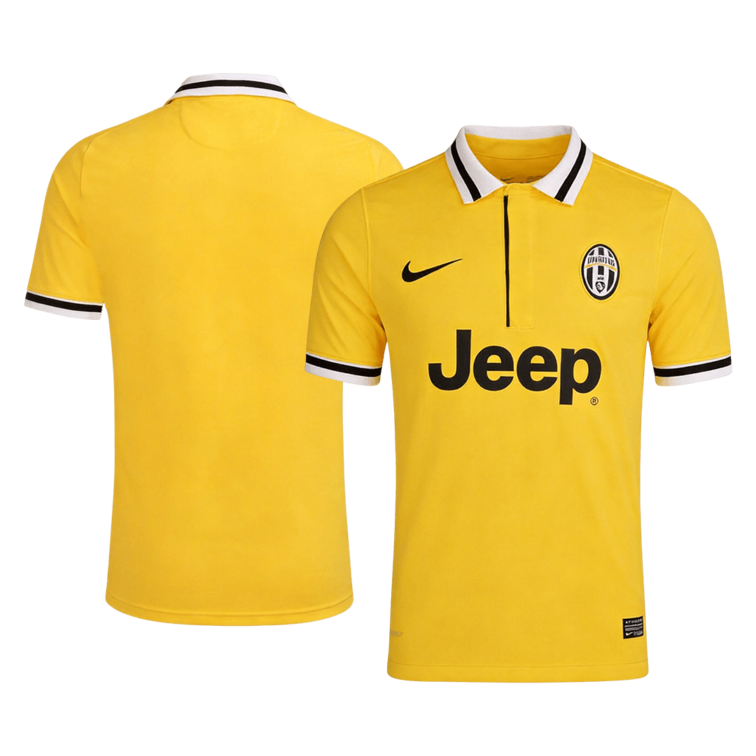 Maillot Rétro Juventus Extérieur 2013/14 Jaune