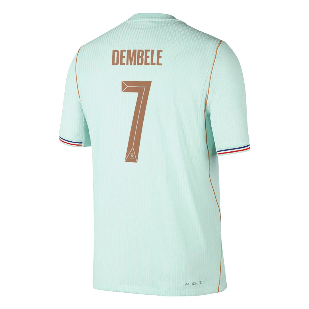 DEMBELE #7 France Away Jersey - 2026 World Cup Green Player