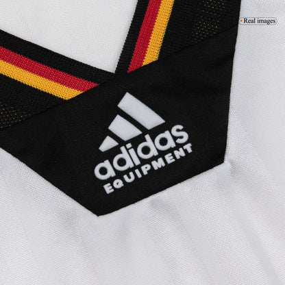Retro Allemagne Domicile Maillot 1992 Blanc