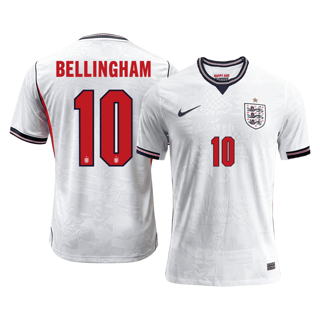 BELLINGHAM #10 England Home Shirt - 2026 World Cup White Player