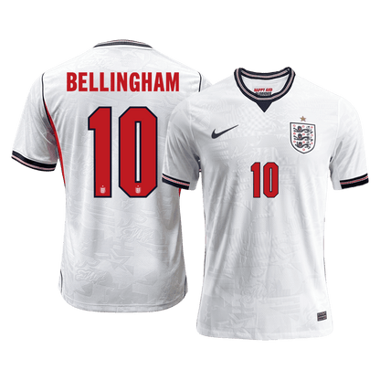 BELLINGHAM #10 England Home Shirt - 2026 World Cup White Player