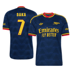 SAKA #7 Arsenal Extérieur Maillot 2026/27 Bleu marine - UCL