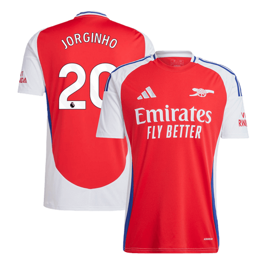 JORGINHO #20 Arsenal Domicile Maillot 2024/25 Rouge
