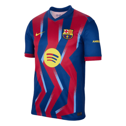Barcelona Fourth Away Maillot 2025/26 Rouge&Bleu