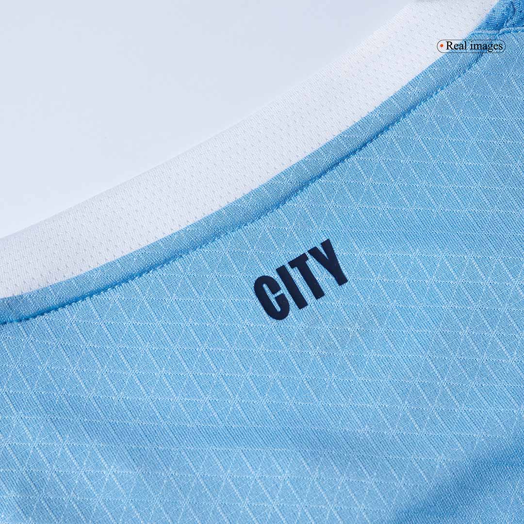REIJNDERS #4 Maillot domicile Manchester City 2025/26 Bleu Joueur