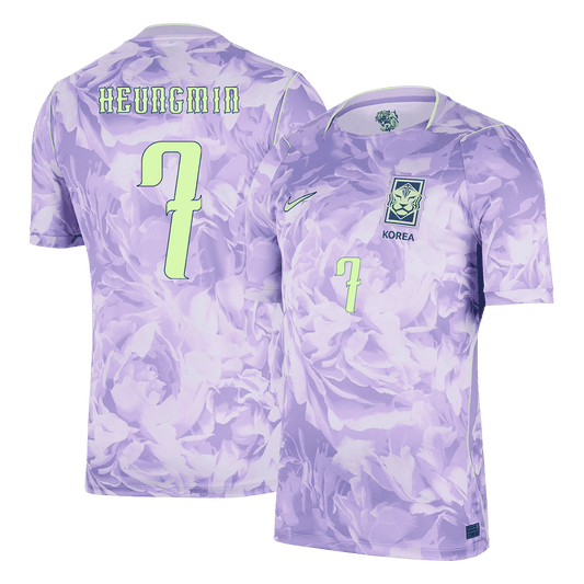 HEUNGMIN #7 South Korea Away Jersey - 2026 World Cup Purple