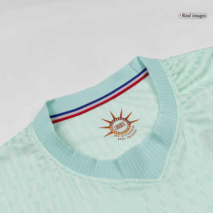 Maillot de foot MBAPPE #10 France Extérieur - Coupe du Monde 2026 Vert Joueur