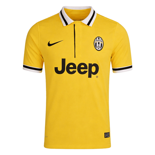 Maillot Rétro Juventus Extérieur 2013/14 Jaune