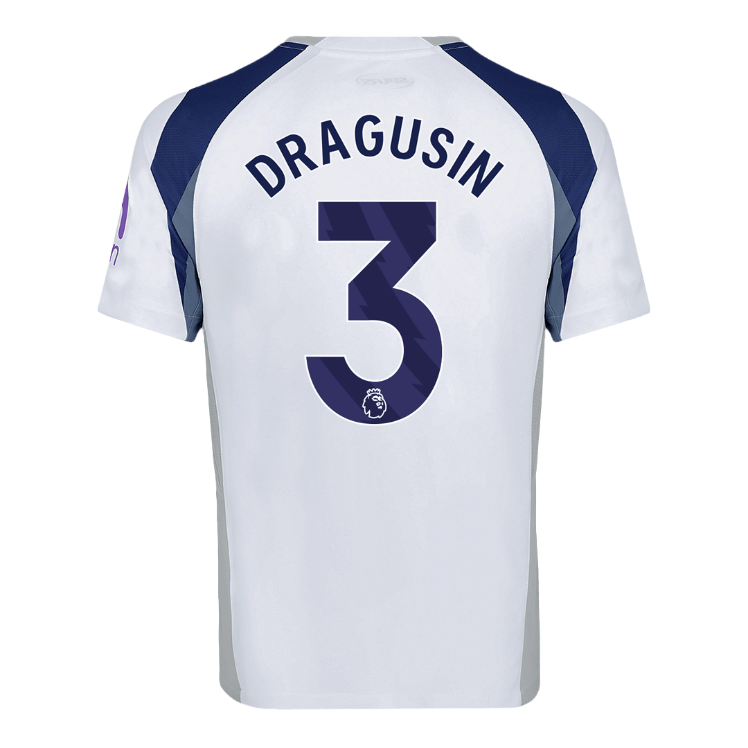 DRAGUSIN #3 Tottenham Hotspur Maillot Domicile 2025/26 Blanc