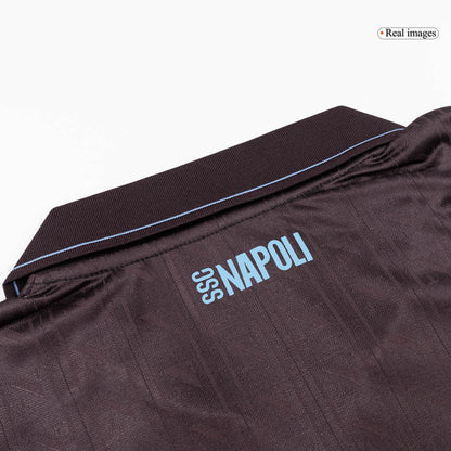 Napoli Third Maillot 2025/26 Noir Joueur