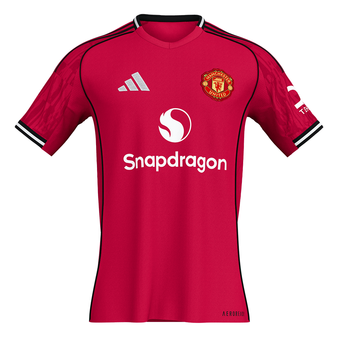 Maillot Domicile Manchester United 2025/26 Rouge - Super