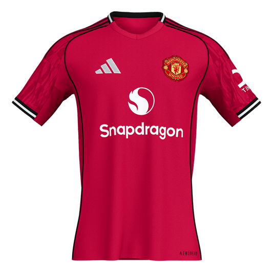 Maillot Domicile Manchester United 2025/26 Rouge - Super