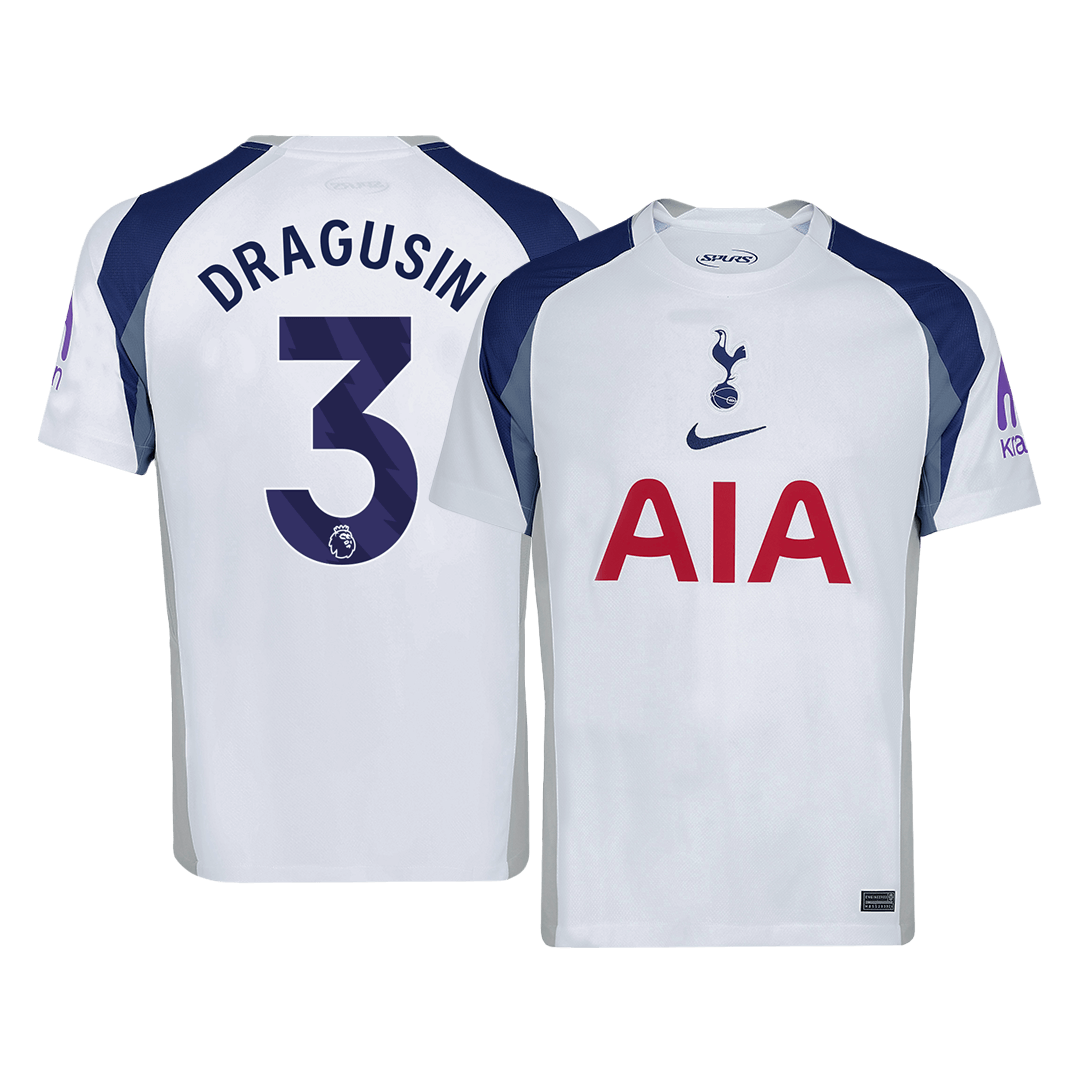 DRAGUSIN #3 Tottenham Hotspur Maillot Domicile 2025/26 Blanc