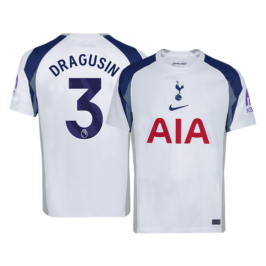 DRAGUSIN #3 Tottenham Hotspur Maillot Domicile 2025/26 Blanc