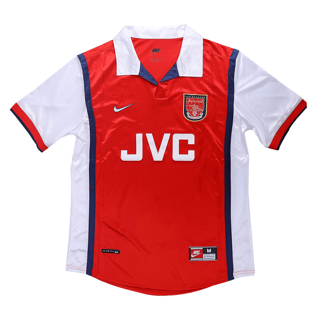 Retro Arsenal Domicile Maillot 1998/99 Rouge&Blanc