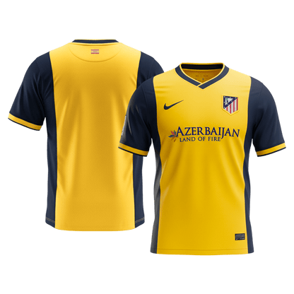 Maillot Rétro Atlético Madrid Extérieur 2013/14 Jaune