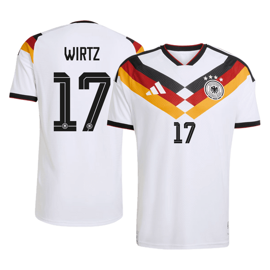 WIRTZ #17 Germany Home Jersey - 2026 World Cup White Player