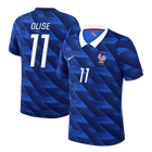 OLISE #11 France Domicile Maillot - Coupe du Monde 2026 Joueur Bleu