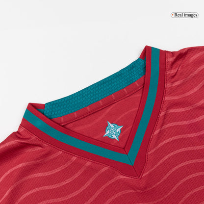 RONALDO #7 Portugal Home Jersey - 2026 World Cup Red - Super