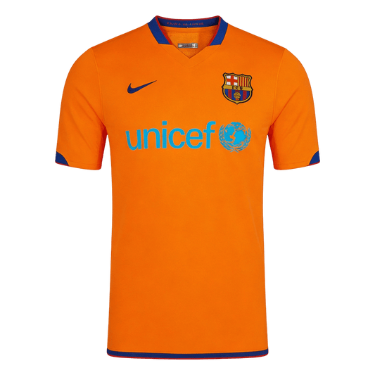 Maillot Rétro Barcelone Extérieur 2006/07 Orange