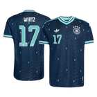WIRTZ #17 Germany Away Jersey - 2026 World Cup Navy Player