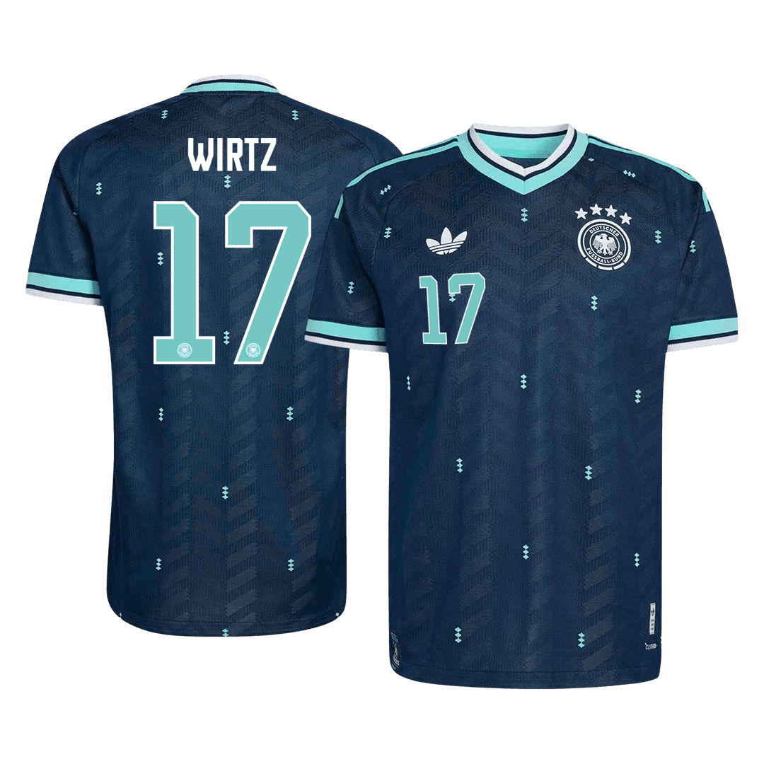 WIRTZ #17 Germany Away Jersey - 2026 World Cup Navy Player