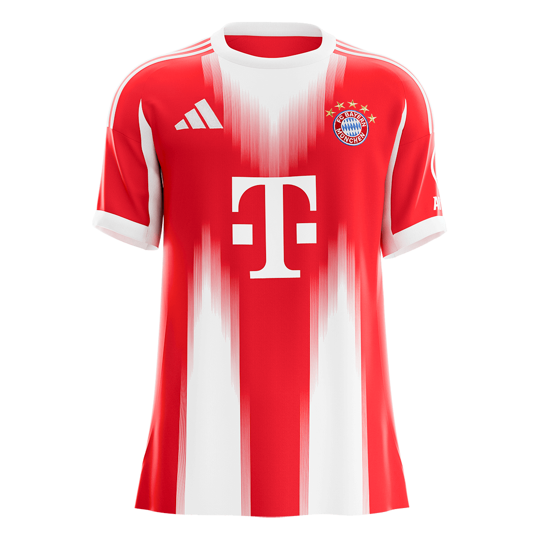 Bayern Munich Domicile Maillot 2025/26 Rouge - Super