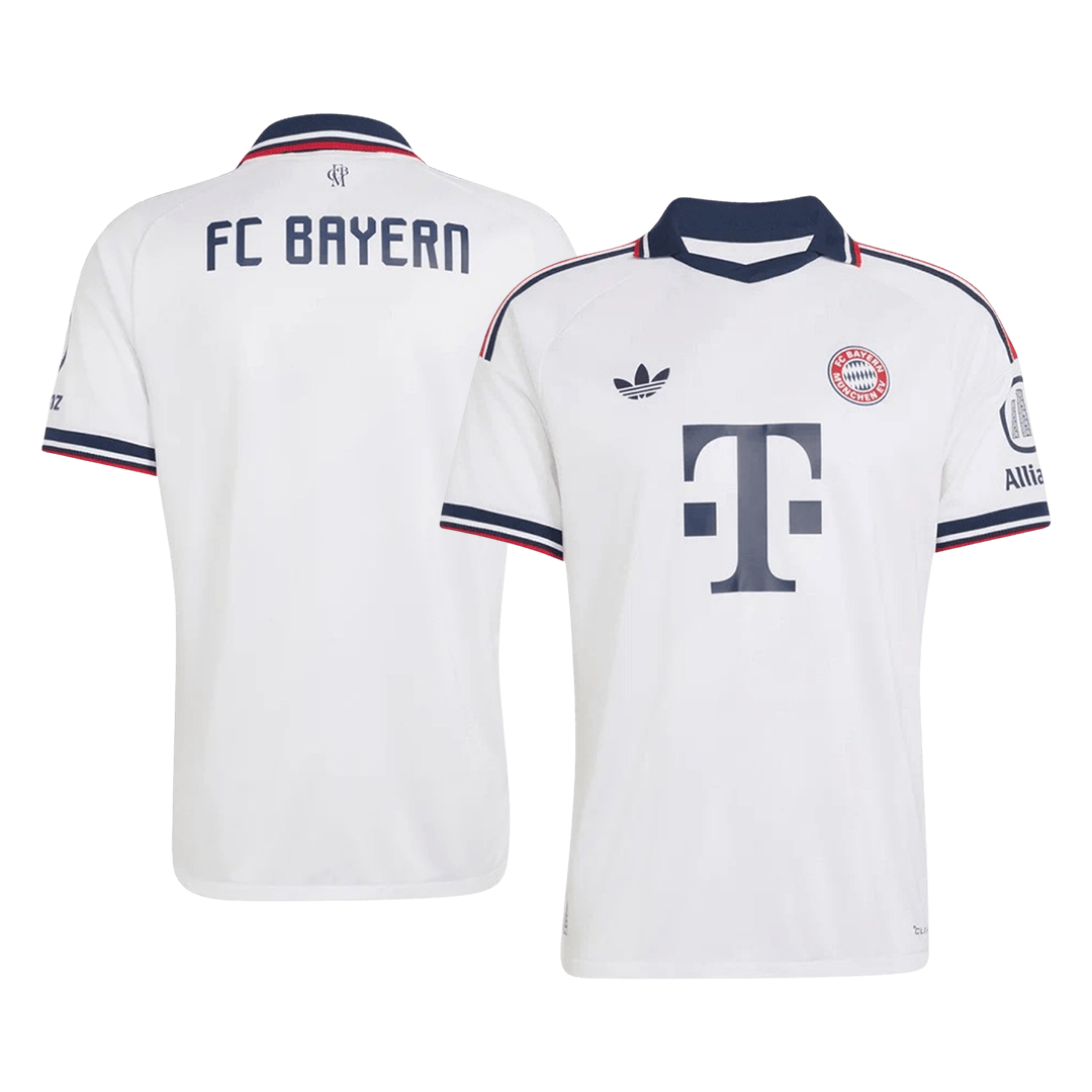 Bayern Munich Extérieur Maillot 2026/27 Blanc Joueur