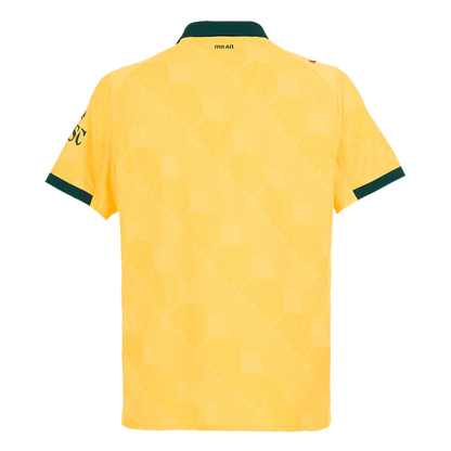 AC Milan Troisième Maillot 2025/26 Jaune Joueur