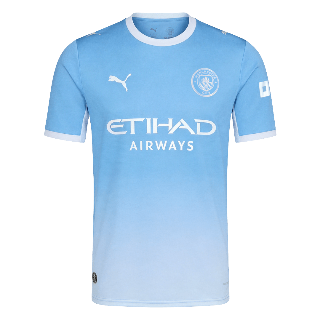 HAALAND #9 Manchester City Domicile Maillot 2026/27 Bleu - UCL