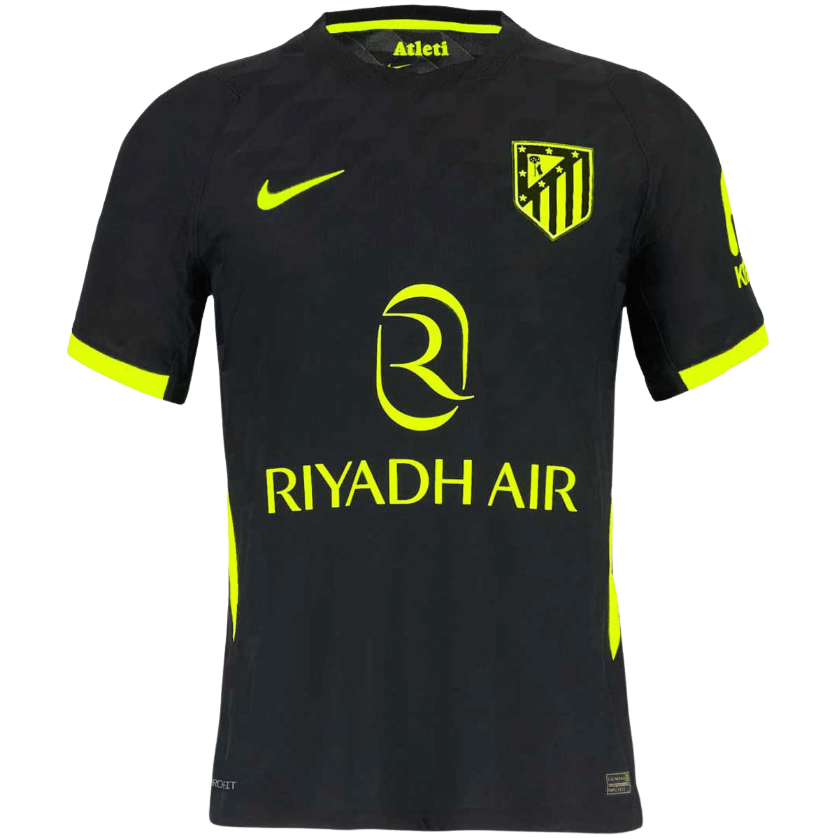 Atletico Madrid Extérieur Maillot 2026/27 Noir Joueur