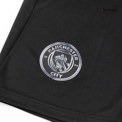 Manchester City Maillot Extérieur Kit 2025/26 Noir