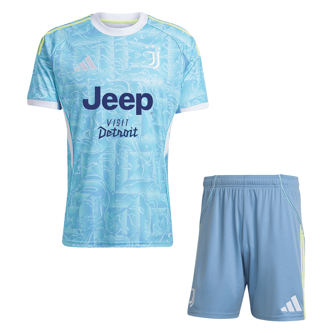 Juventus Extérieur Maillot Kit 2025/26 Bleu