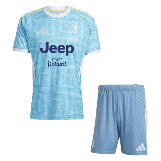 Juventus Extérieur Maillot Kit 2025/26 Bleu