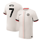 NETO #7 Chelsea Extérieur Maillot 2025/26 Blanc Joueur