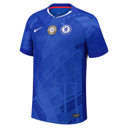 CHAMPIONS DU MONDE #25 Chelsea Maillot Domicile 2025/26 Bleu Joueur