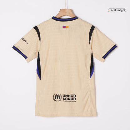 RASHFORD #14 Maillot Extérieur Barcelone 2025/26 Jaune Joueur - UCL