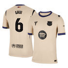 GAVI #6 Barcelone Extérieur Maillot 2025/26 Jaune Joueur - UCL
