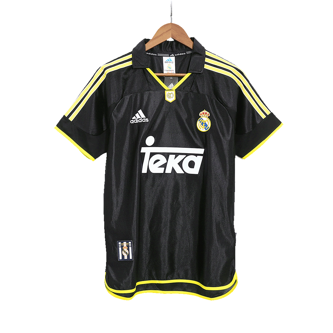 Maillot Rétro Real Madrid Extérieur 1999/00 Noir