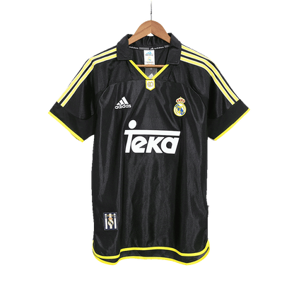 Maillot Rétro Real Madrid Extérieur 1999/00 Noir