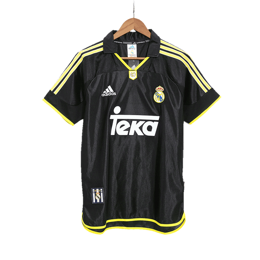 Maillot Rétro Real Madrid Extérieur 1999/00 Noir