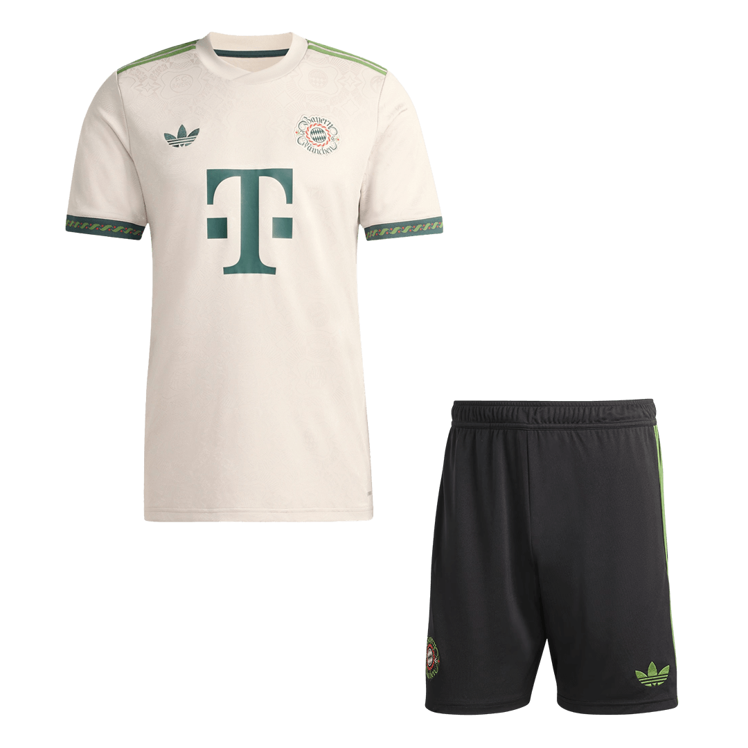 Kit Maillot Bayern Munich 2025/26 Beige